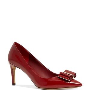Ferragamo Patent Calf Leather Heels